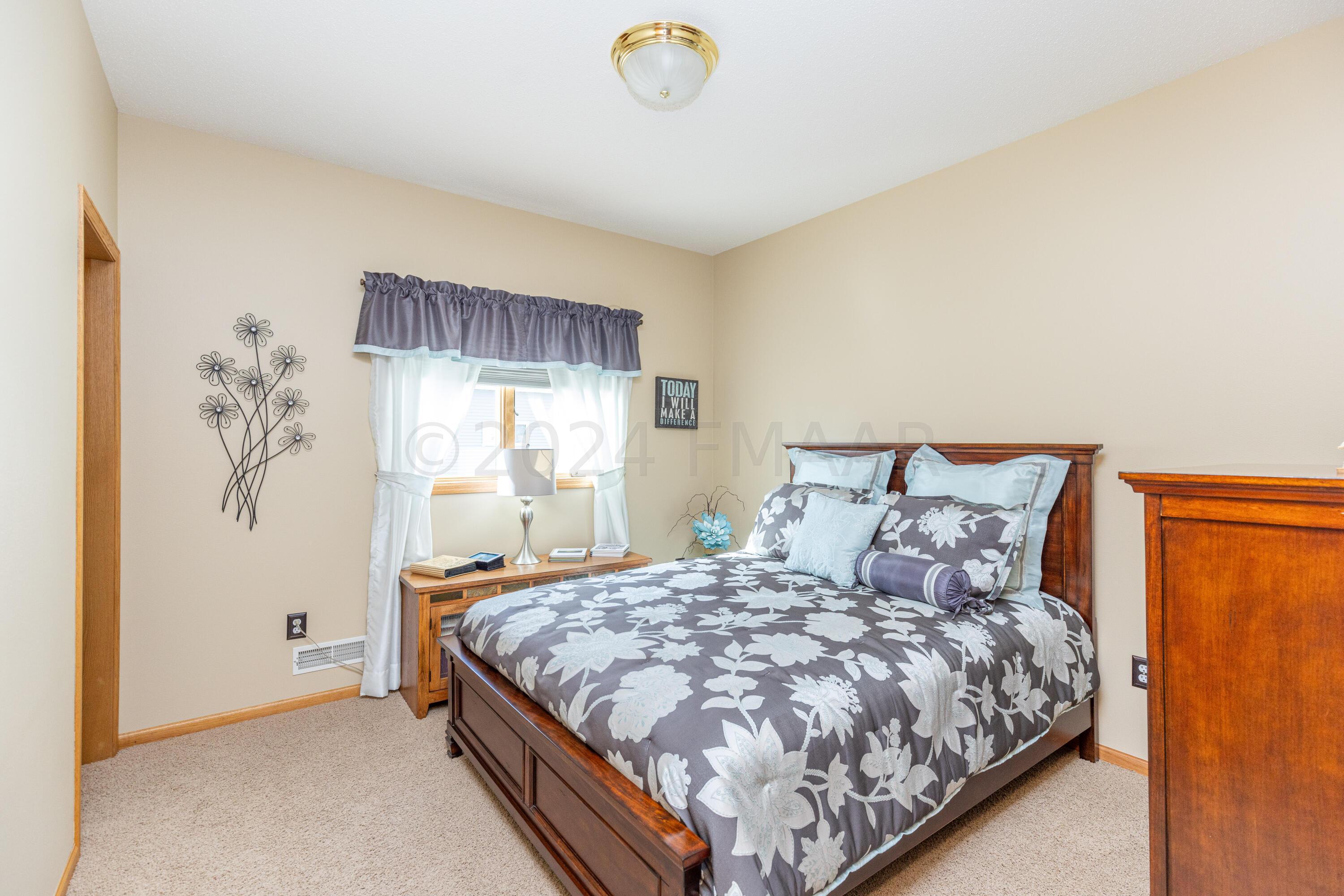 3rd bedroom located on lower level