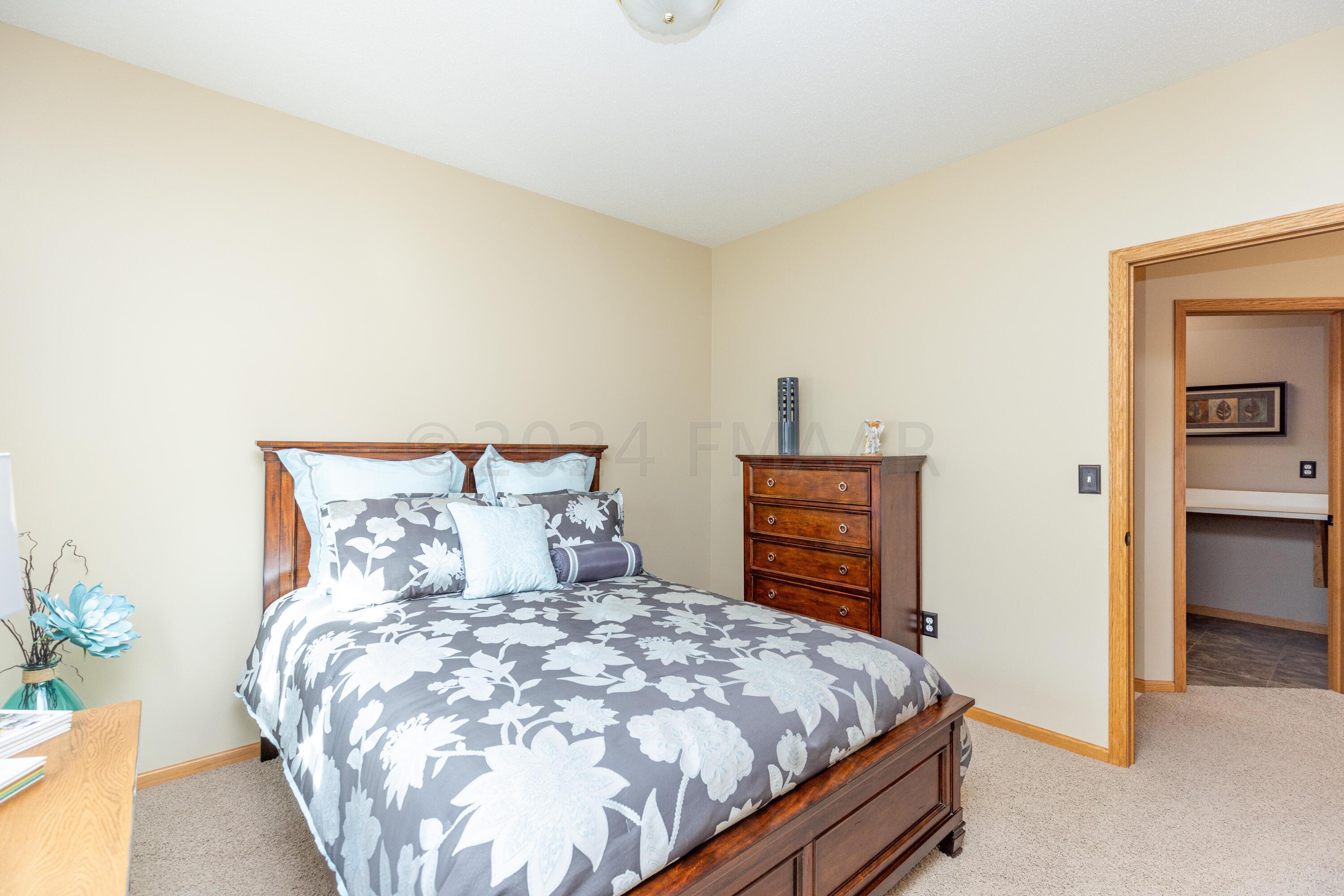 3rd bedroom located on lower level