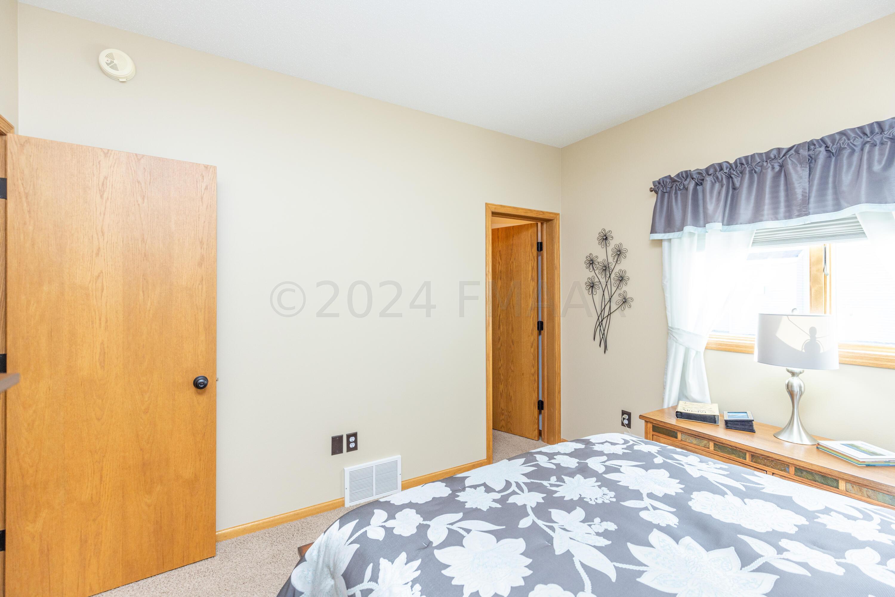 3rd bedroom located on lower level