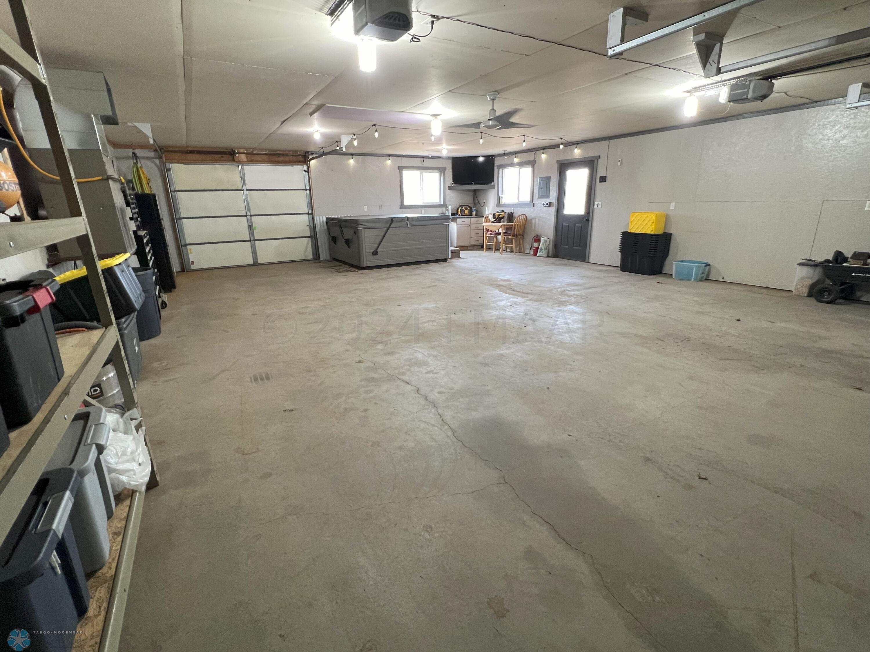 Heated Garage - Drive Through