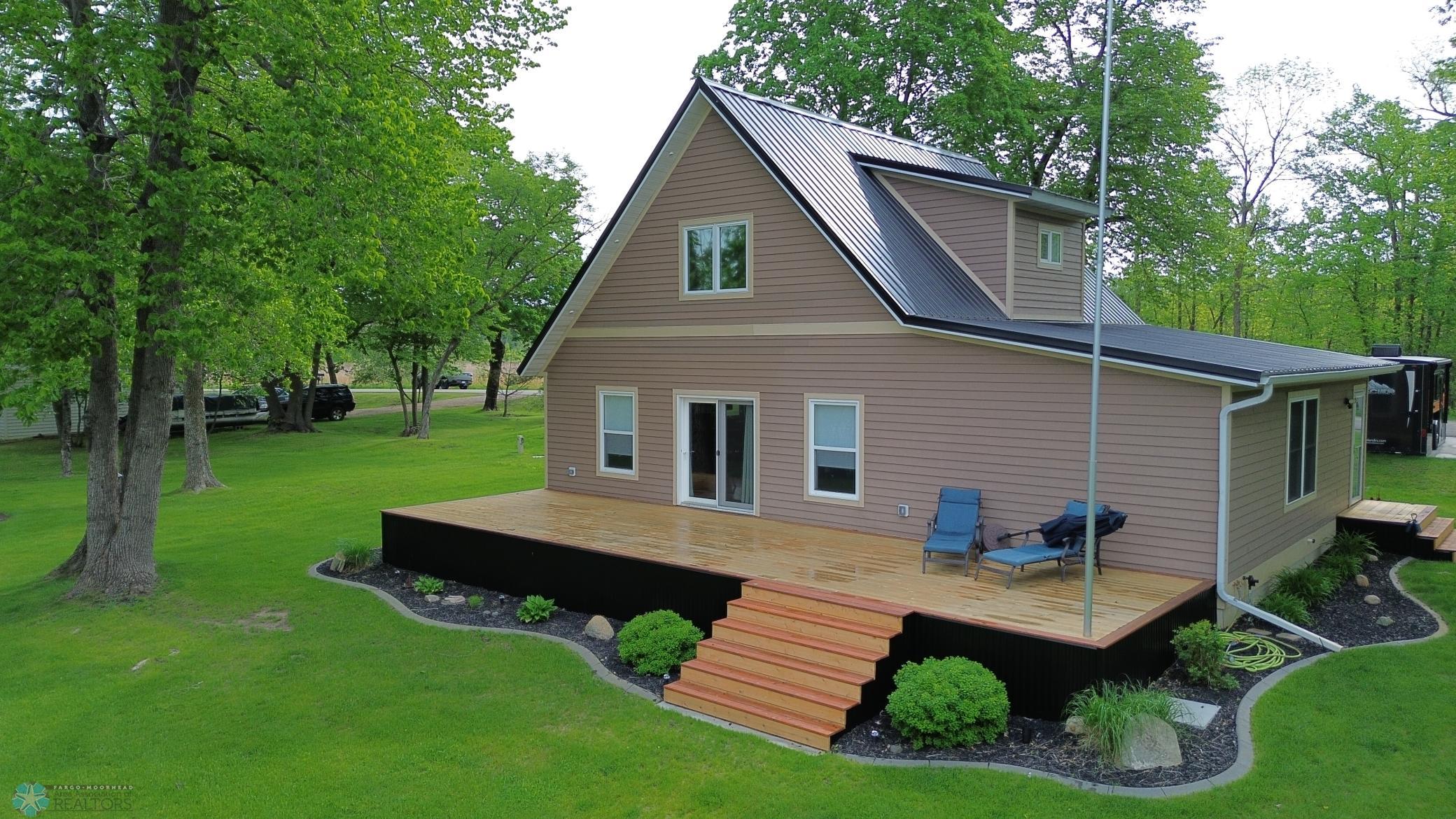 Lake Side of Home