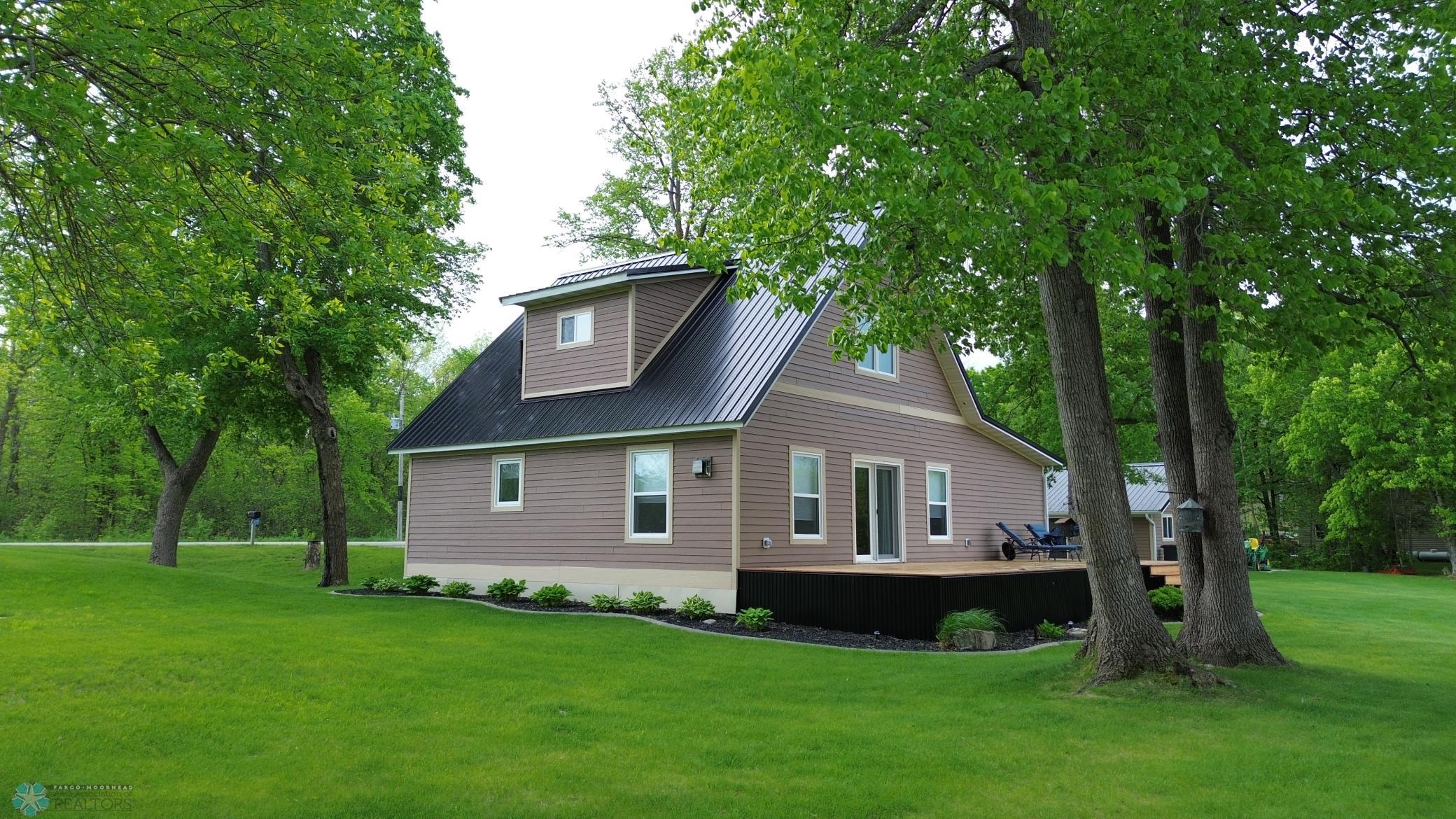 Lake Side of Home