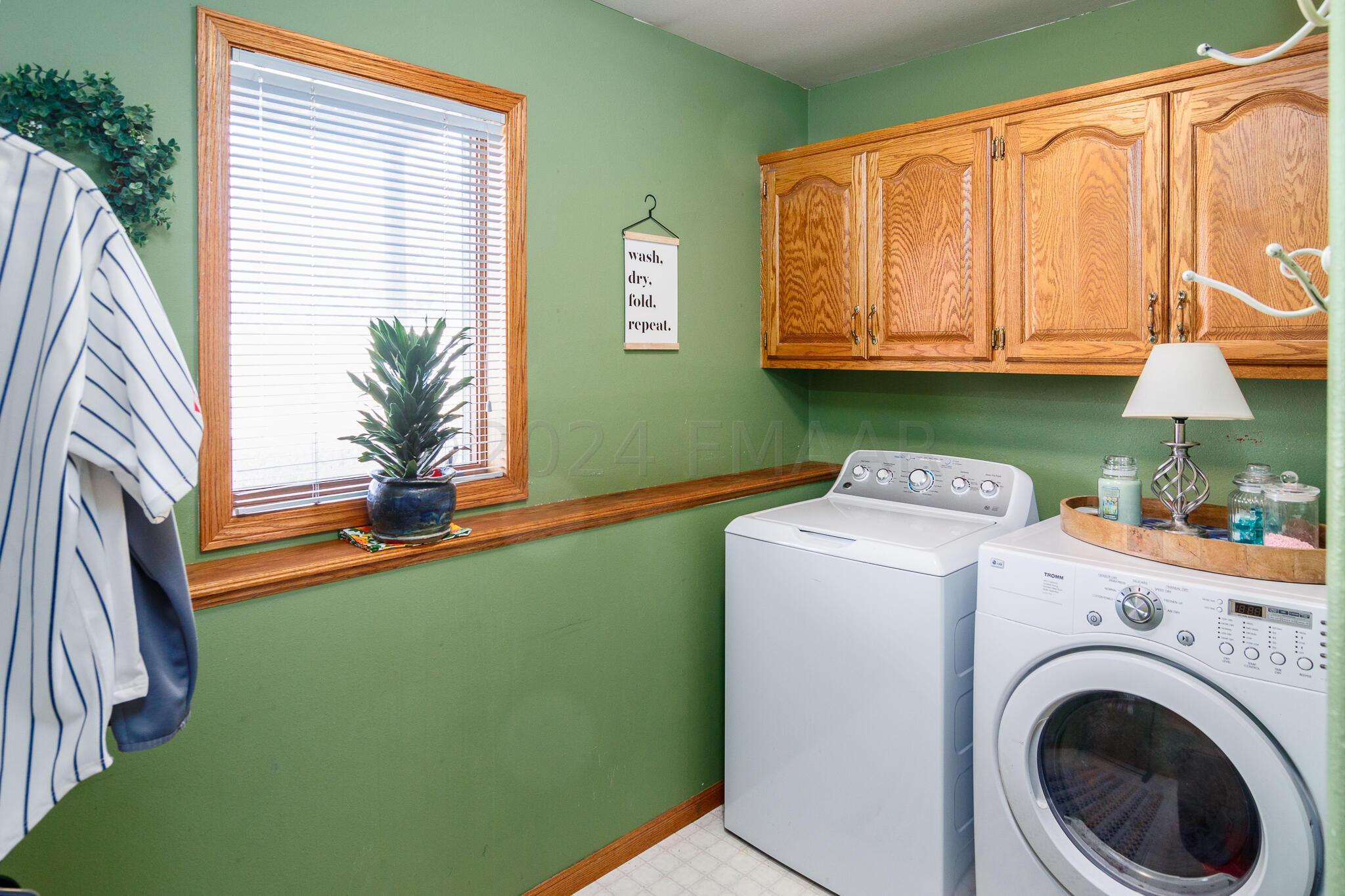 Laundry area