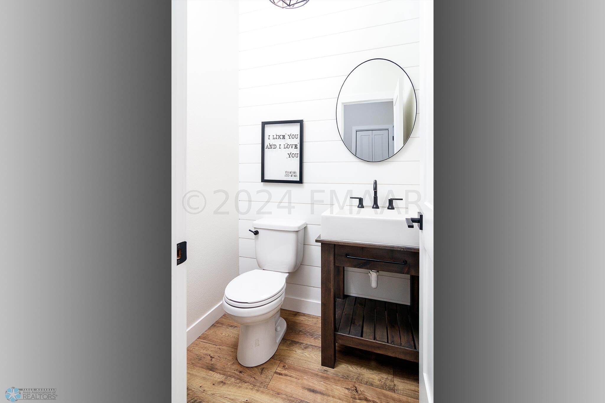 Main floor bathroom