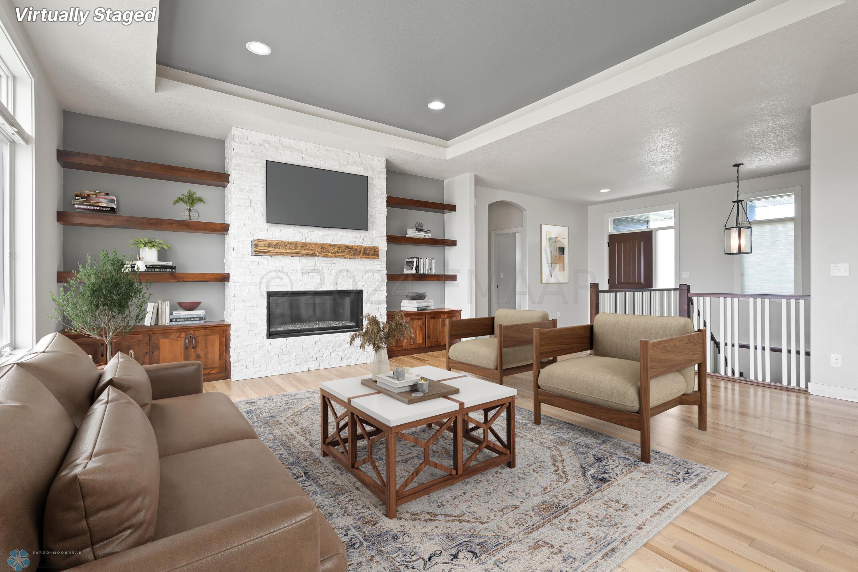 Living Room - Virtually Staged