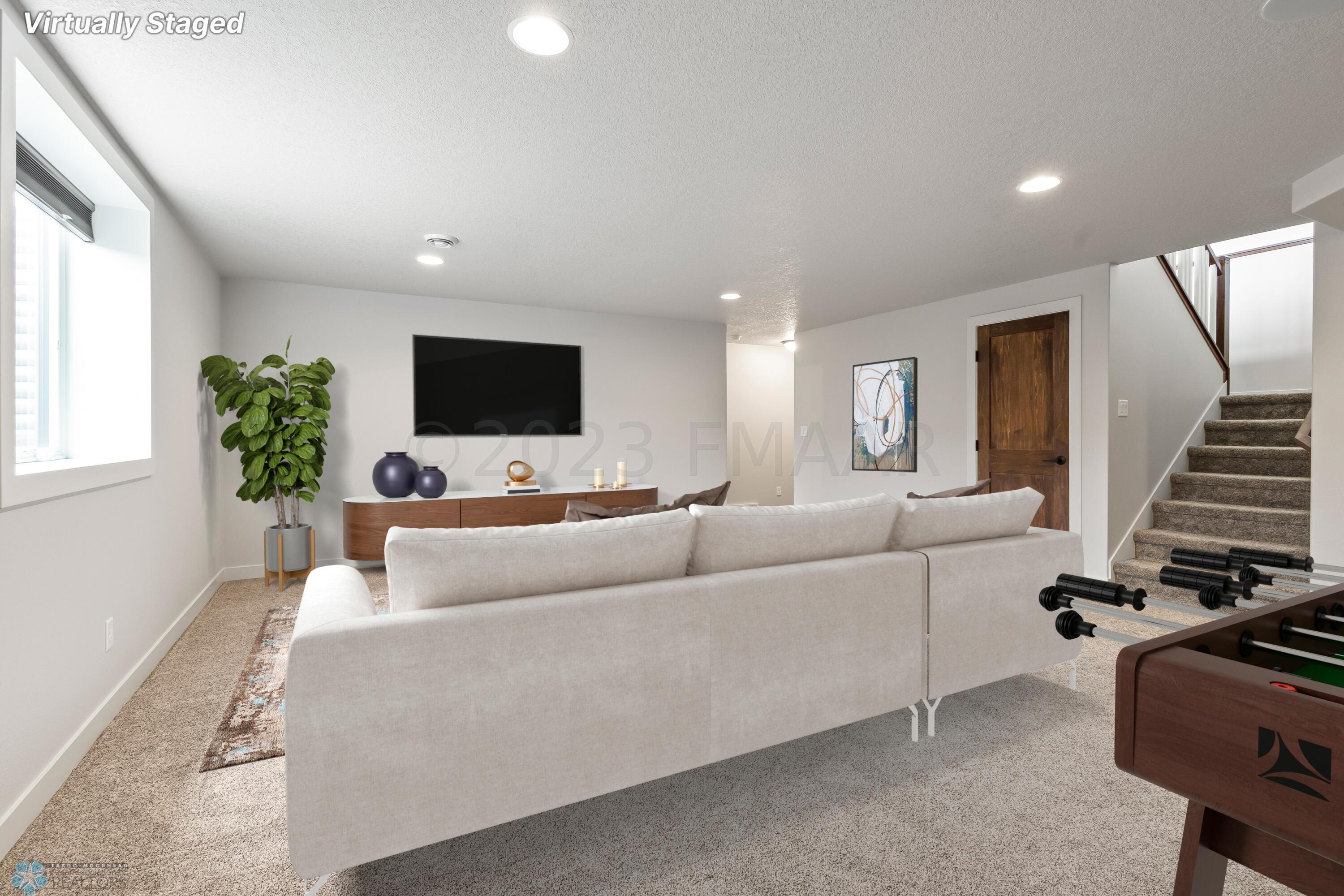 Family Room - Virtually Staged