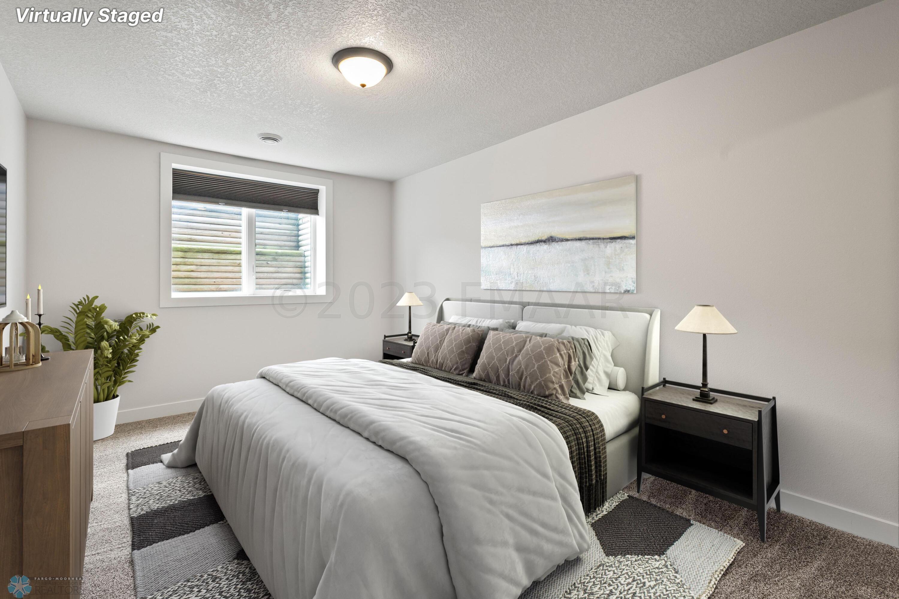 Bedroom - Virtually Staged