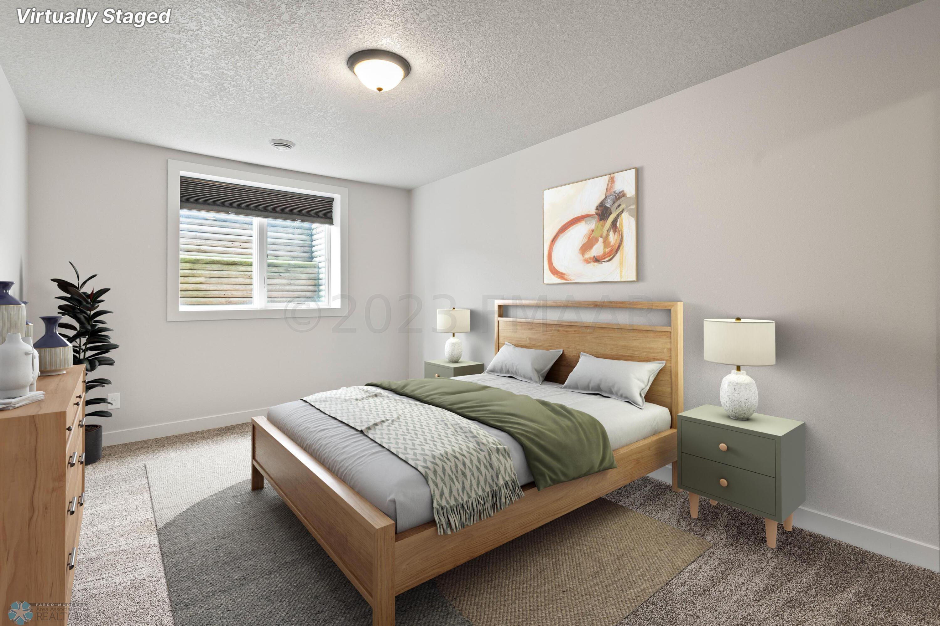 Bedroom - Virtually Staged