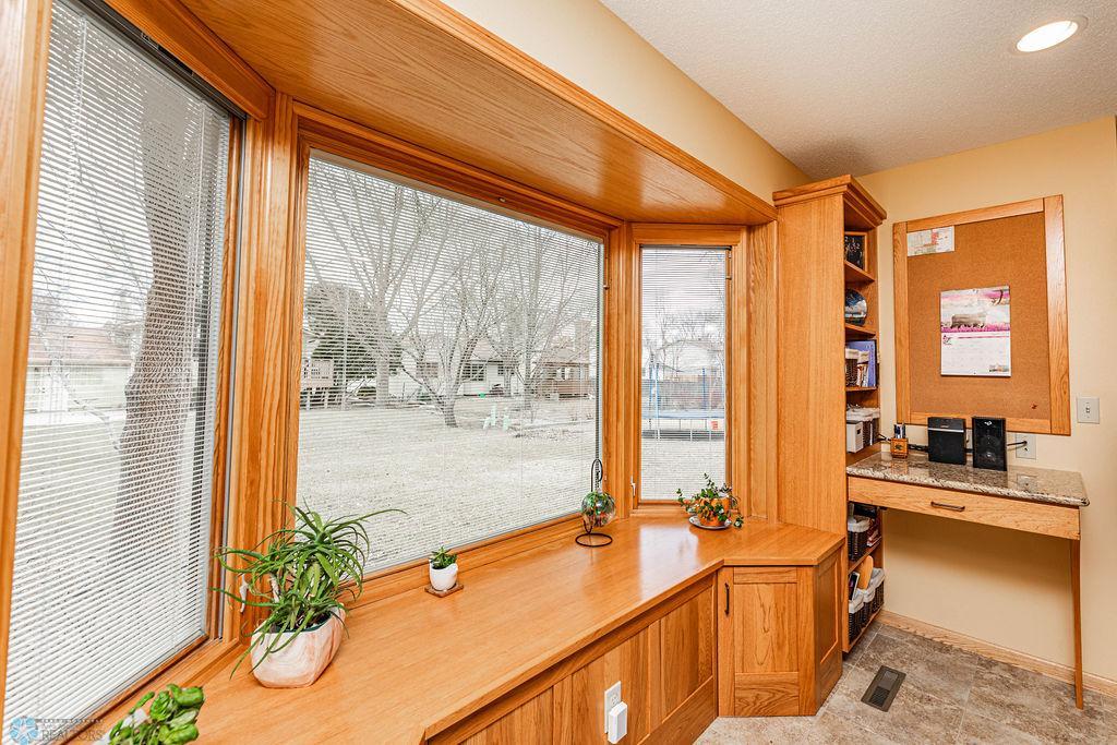 Custom Woodwork Bay Window