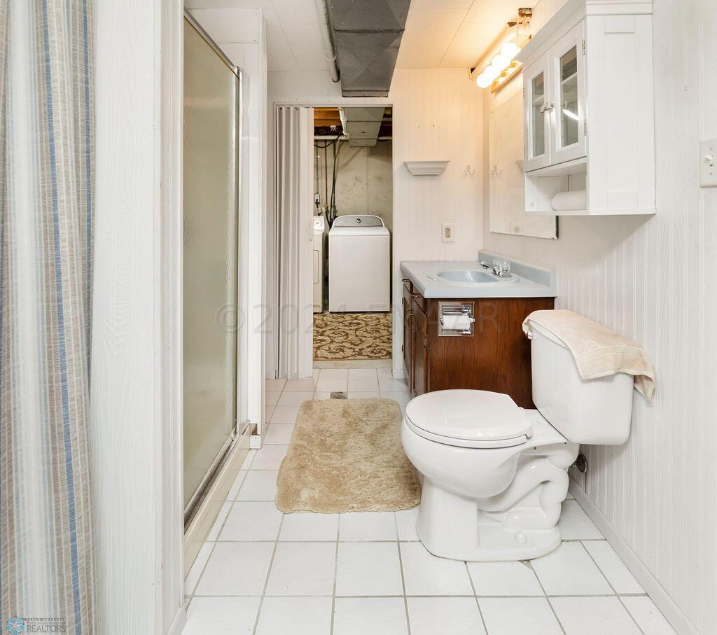 Bath 2, Utility Room Beyond