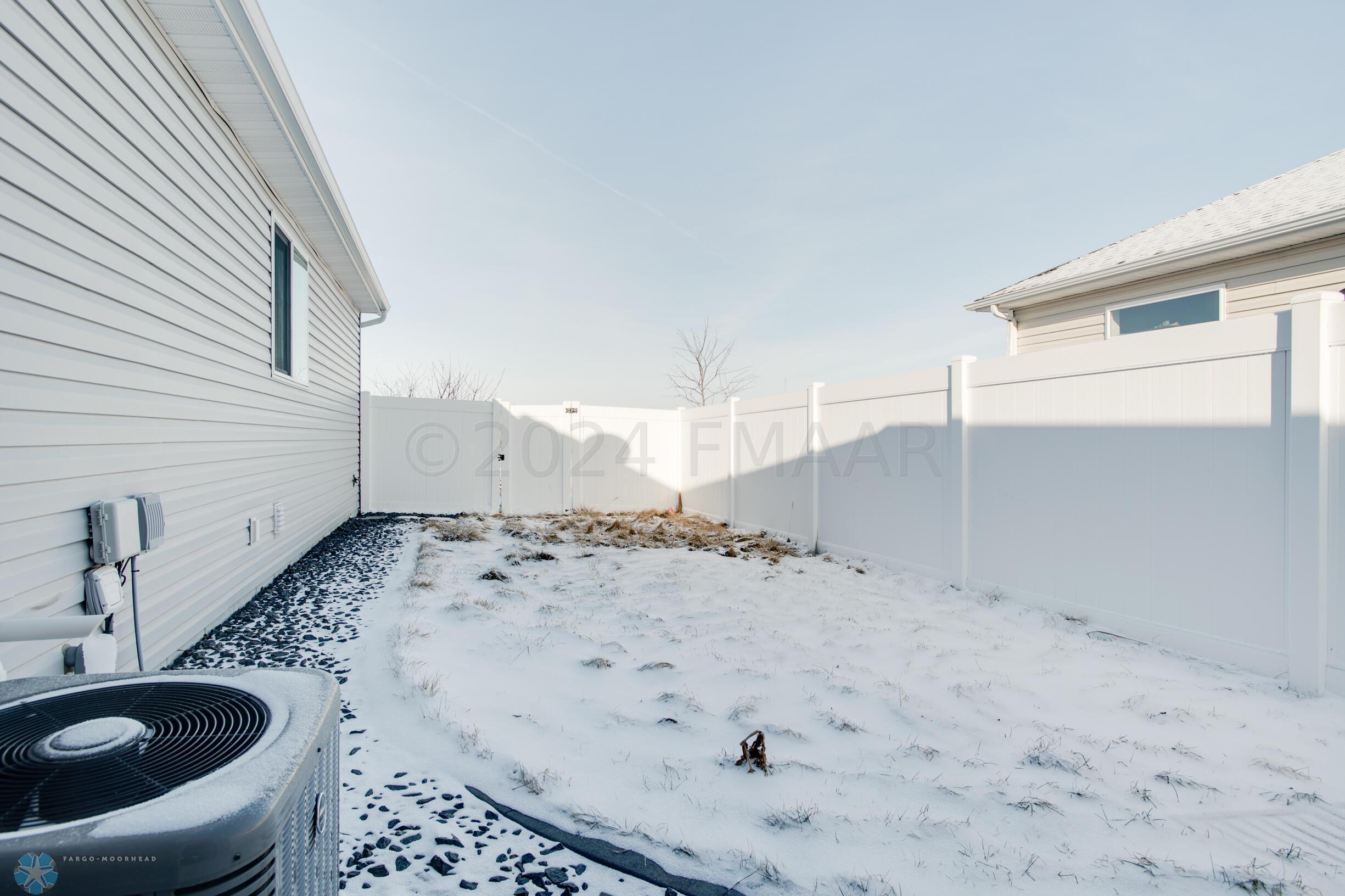 Fenced Pet Area