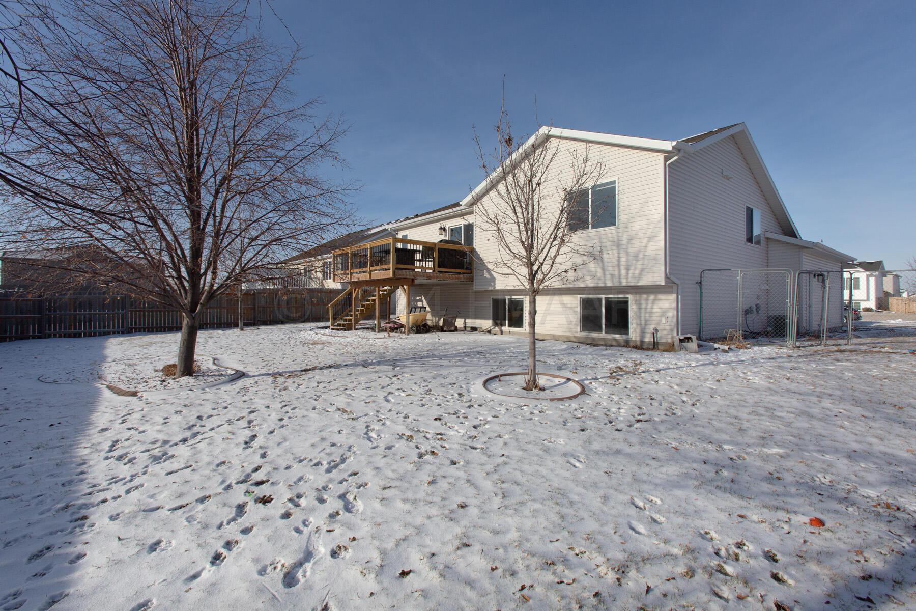 Large Back Yard fully fenced