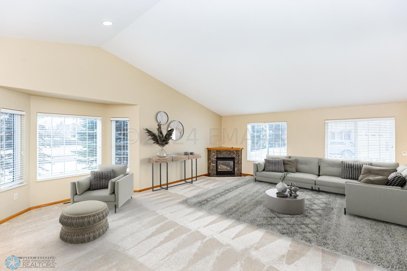 Living Room Staged
