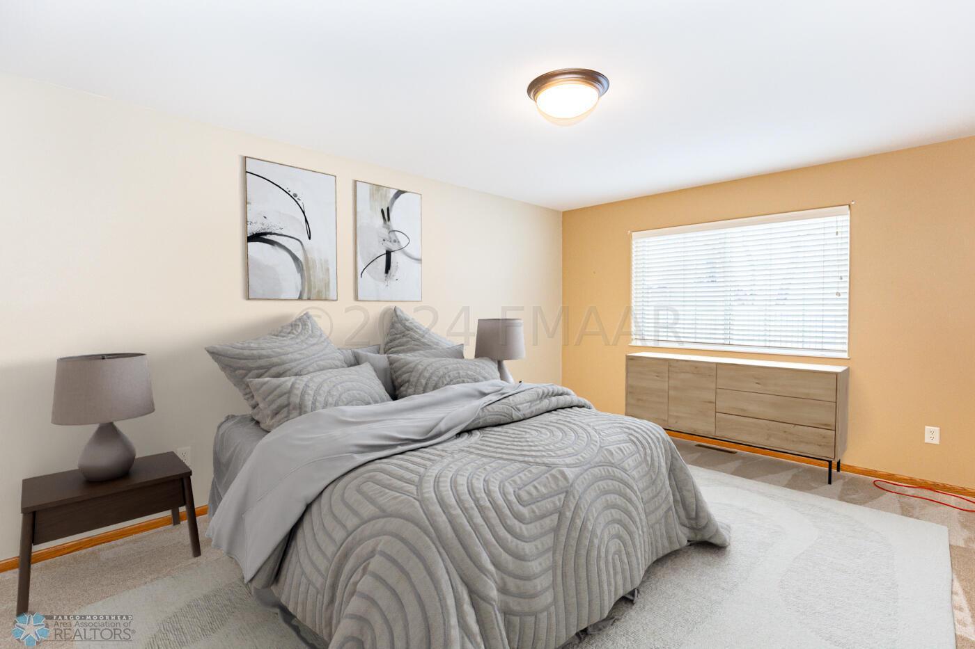 Master Bedroom Staged