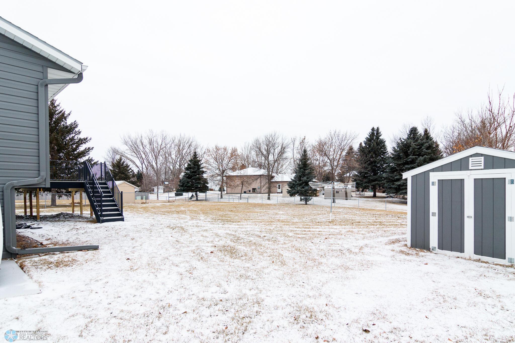 Storage shed/yard