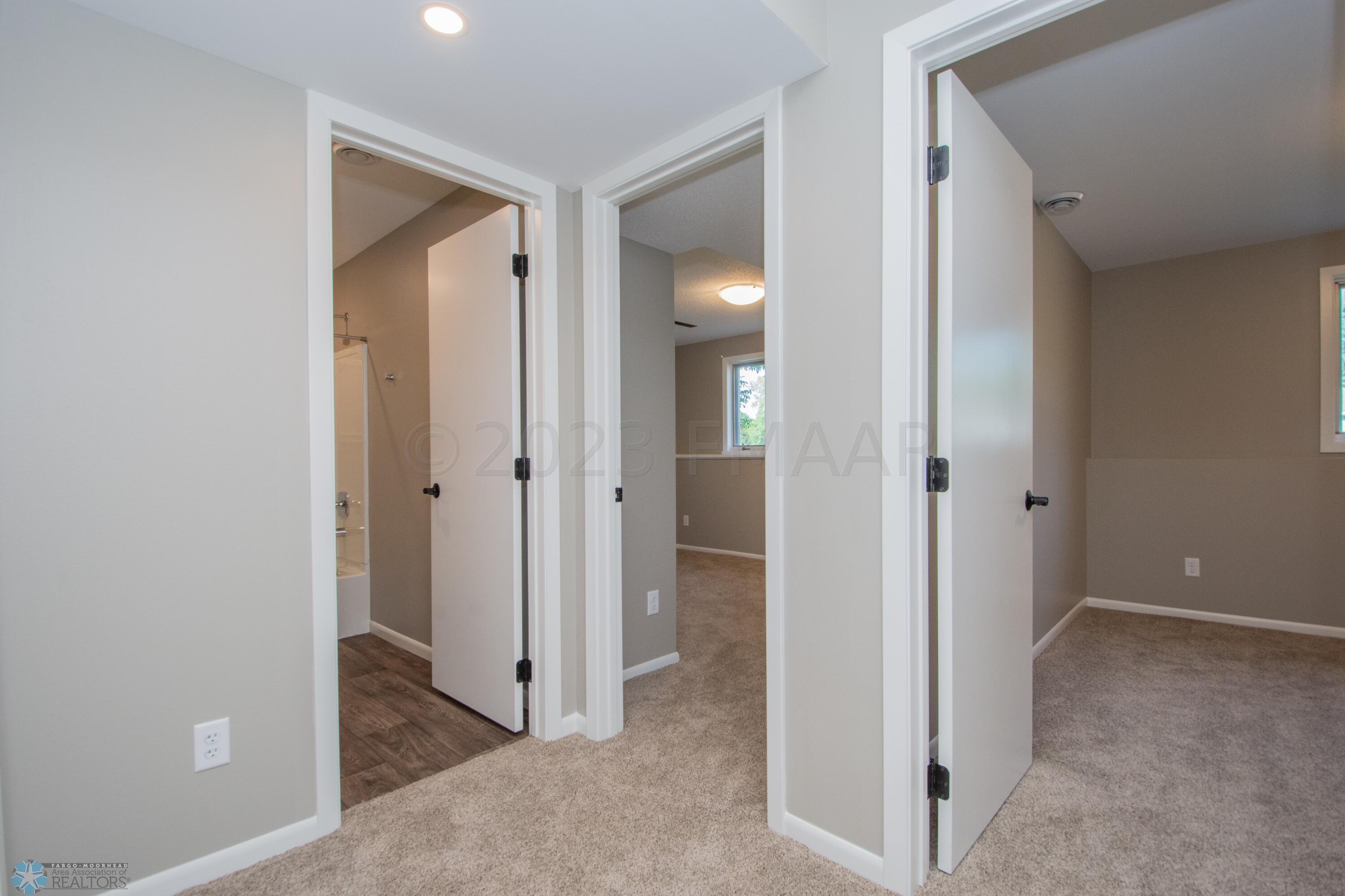 Lower Bathroom and 2 Bedrooms