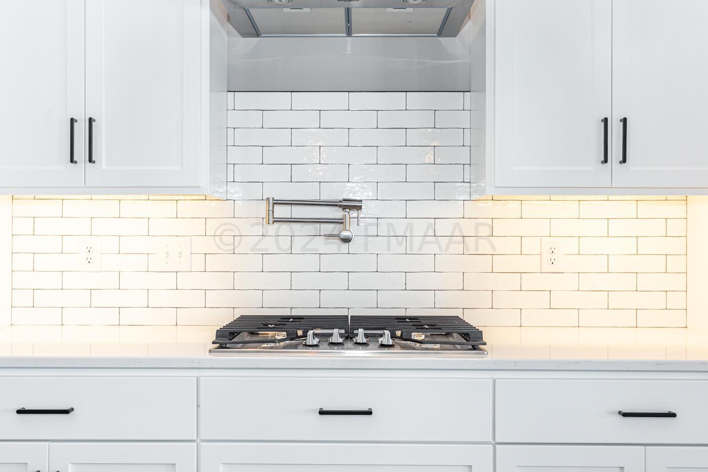 Gas Range with Pot Filler