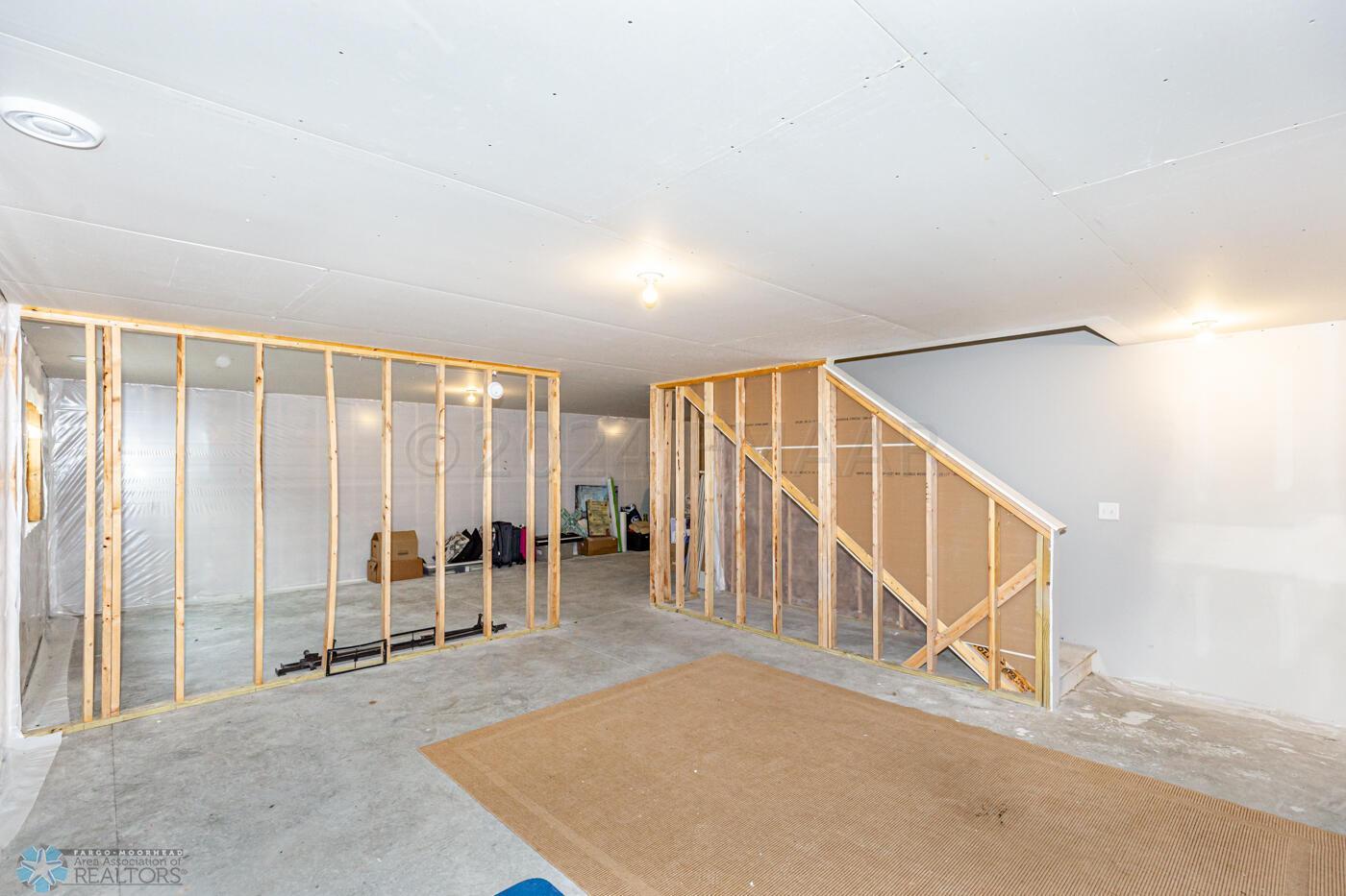 Unfinished Lower Level