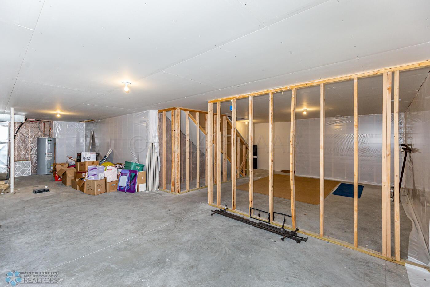 Unfinished Lower Level