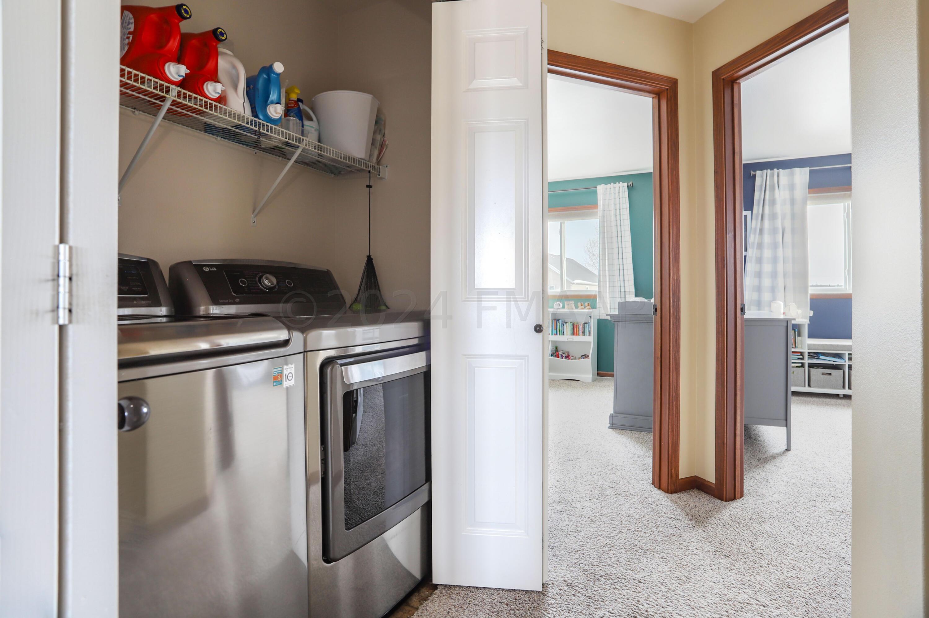 hall laundry closet