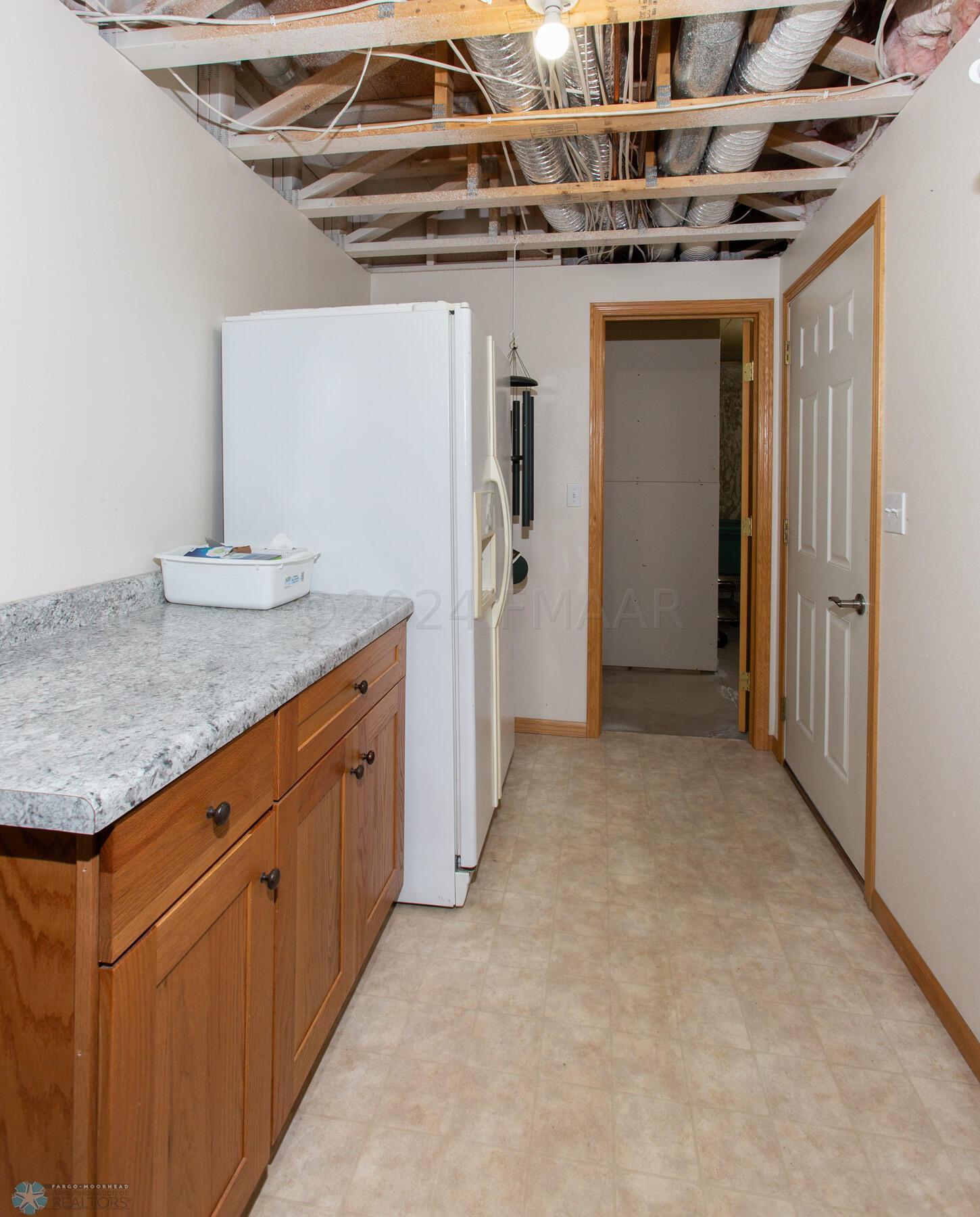 Basement Storage & Access to Garage