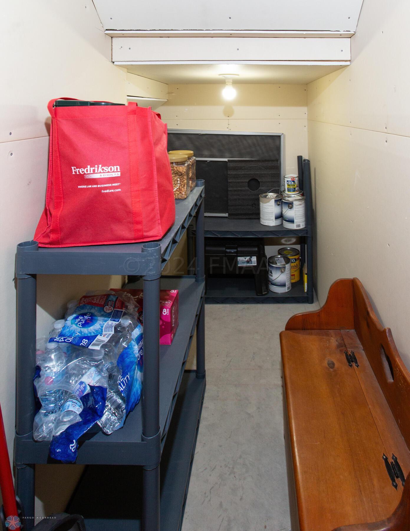 Basement Storage Area