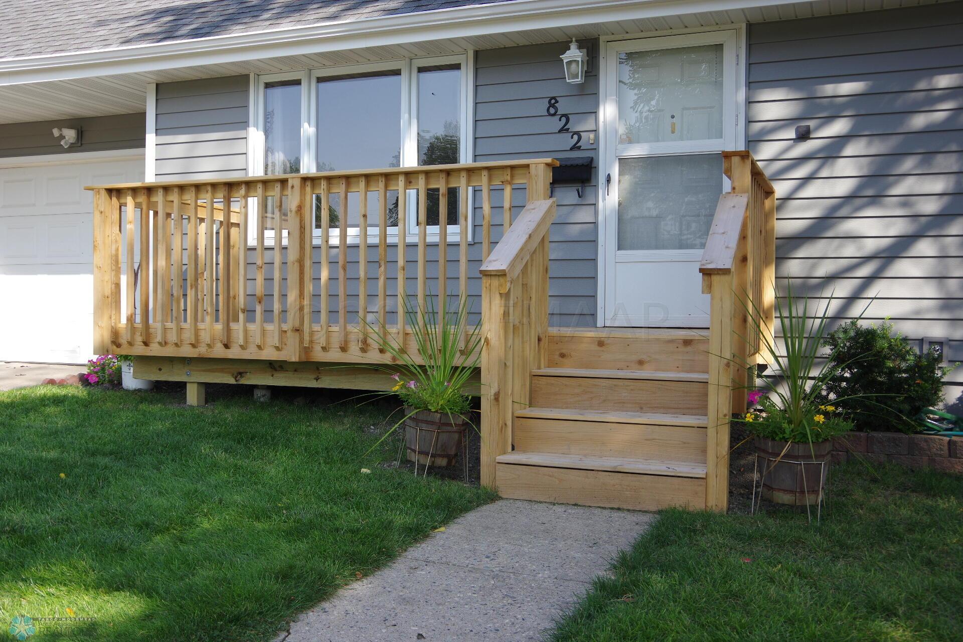 Front deck