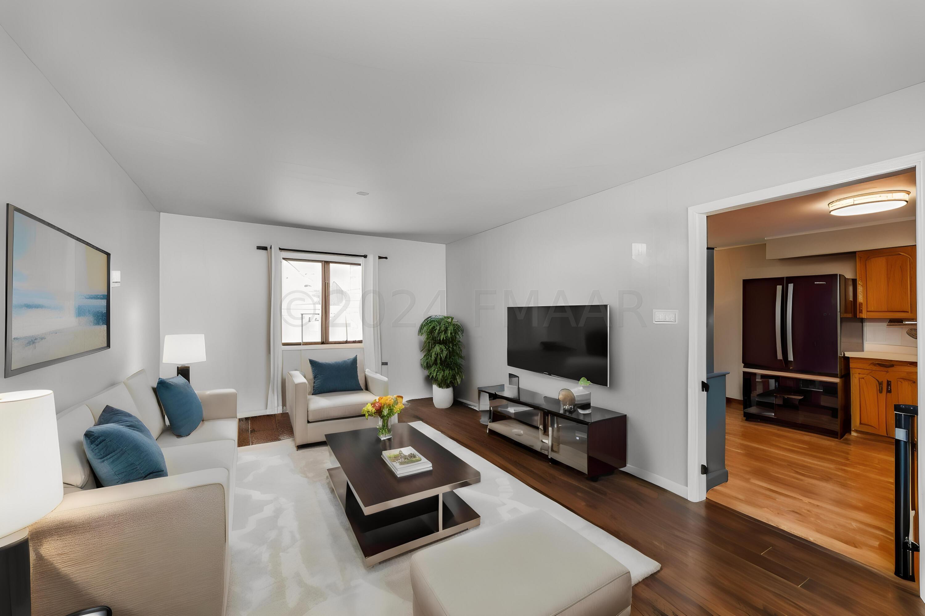 Living Room - Virtually Staged