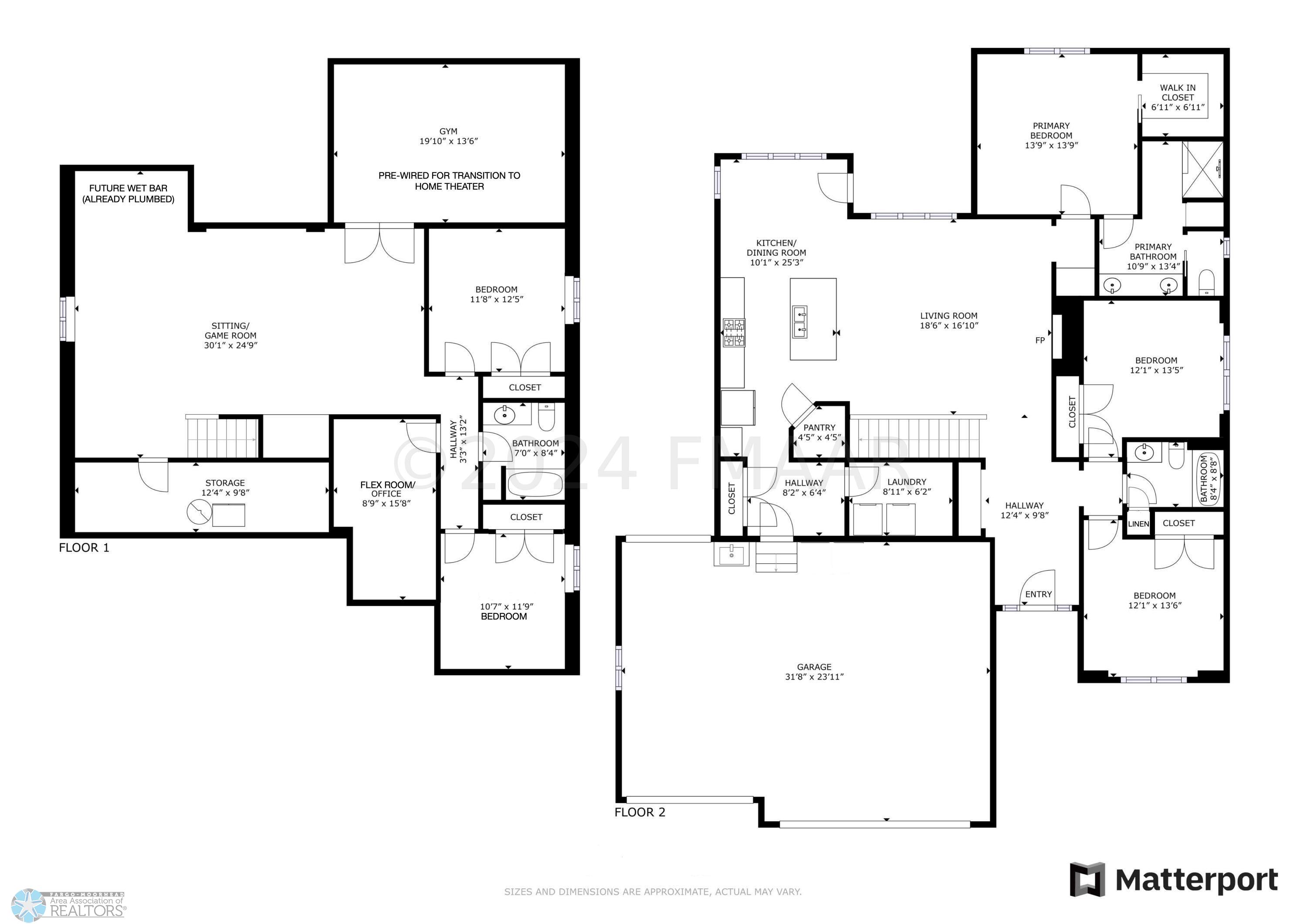(2) Floor Plan