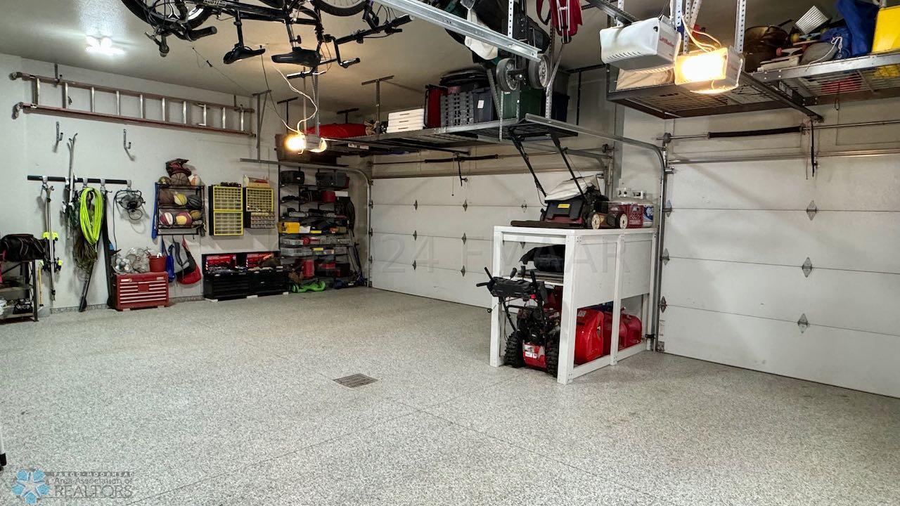 (78) 3 Stall Heated Garage Epoxy Floor
