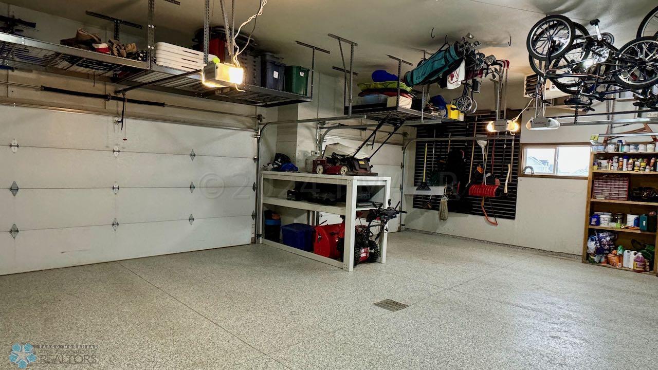 (79) 3 Stall Heated Garage Epoxy Floor