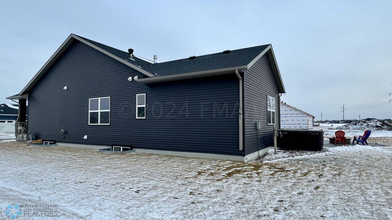 (92) West Side of Home