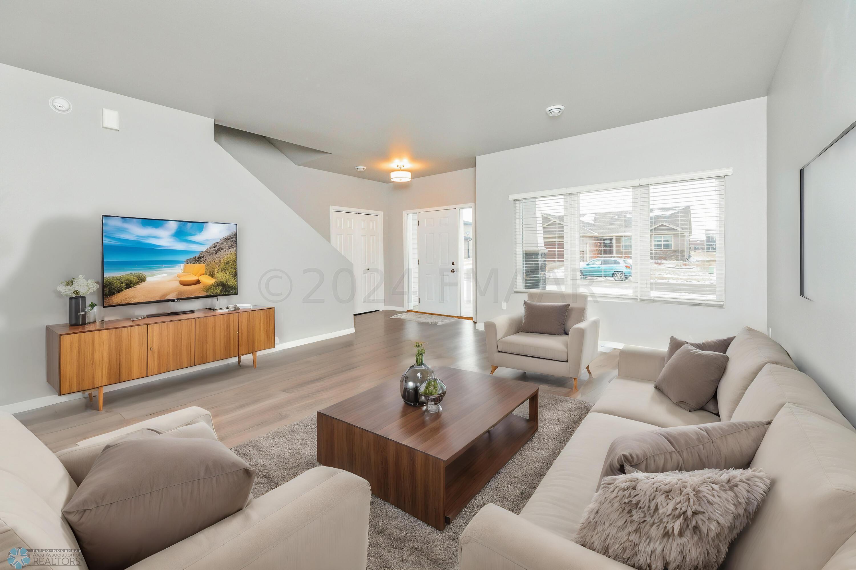 Staged- 1077 Living Room