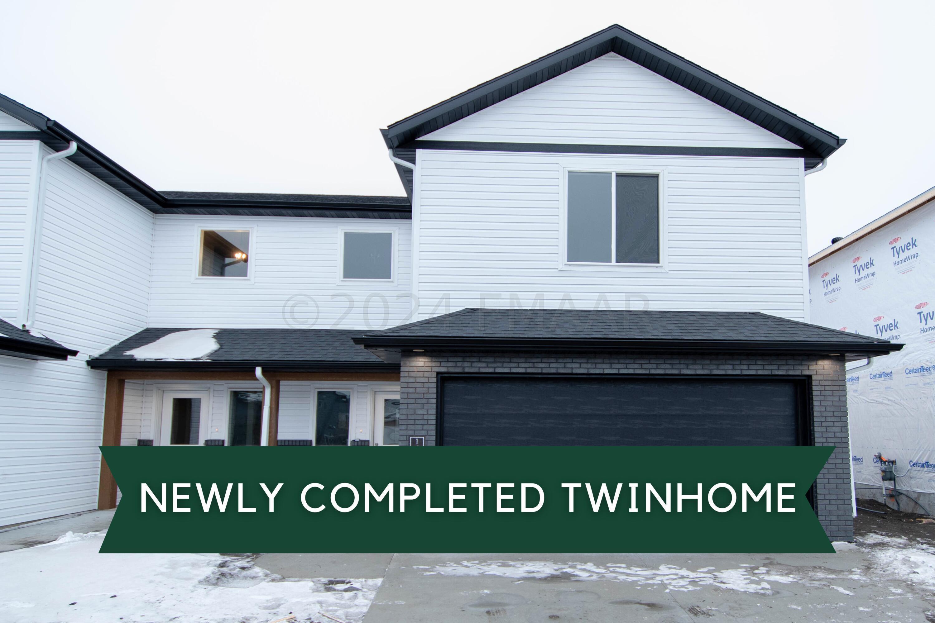 Completed Joye Two-Story Twin!