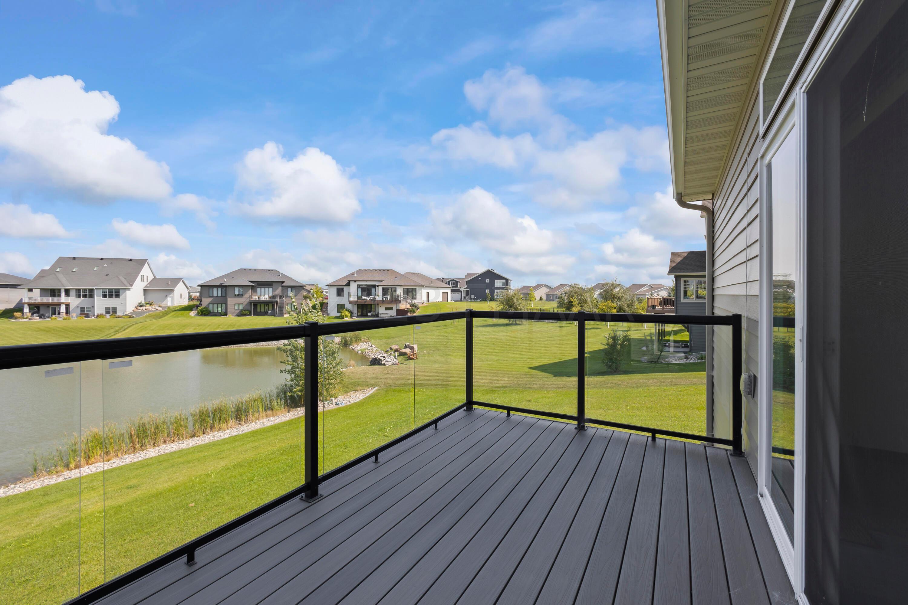 Deck Pond View