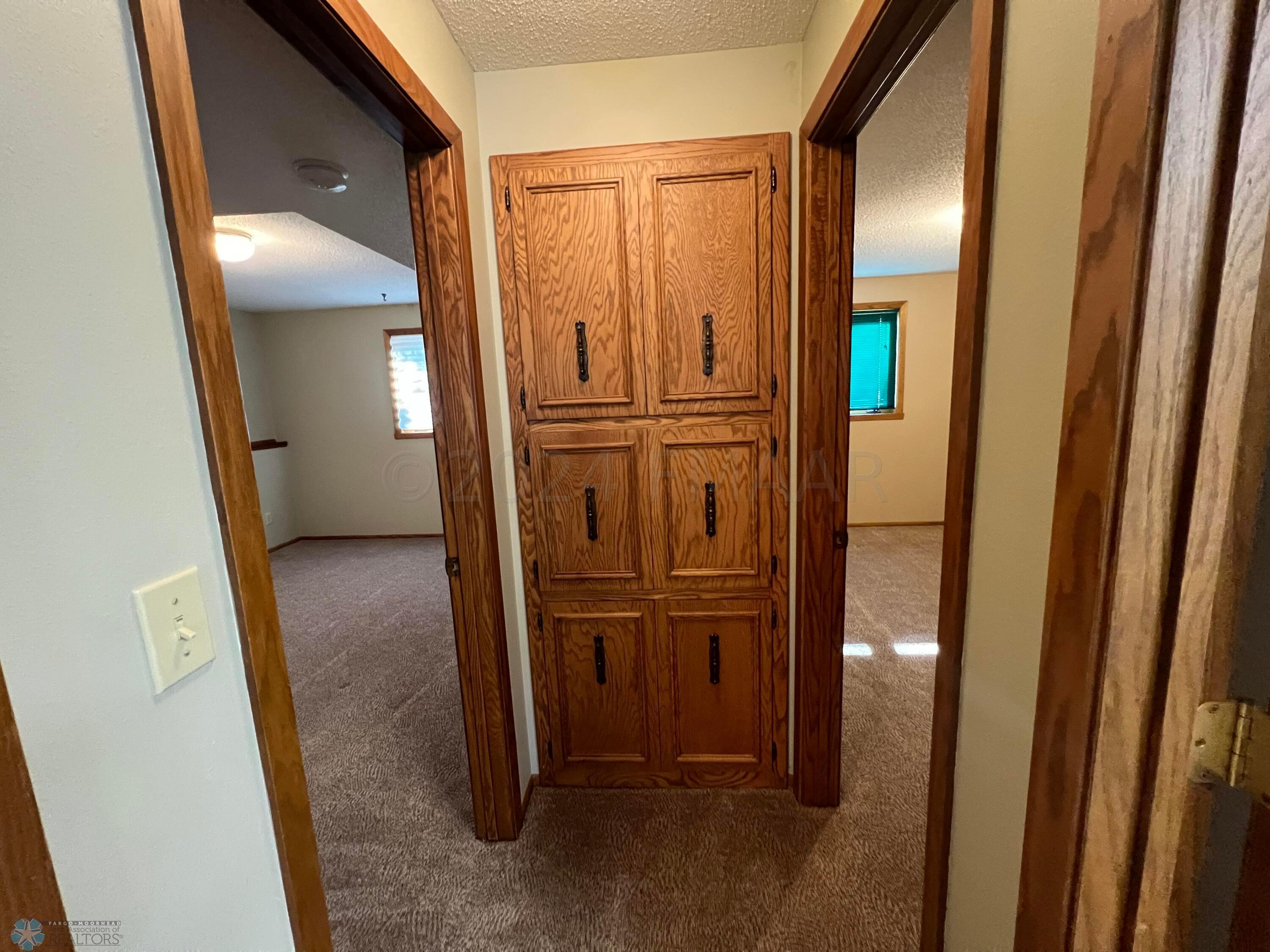 Storage between bedrooms