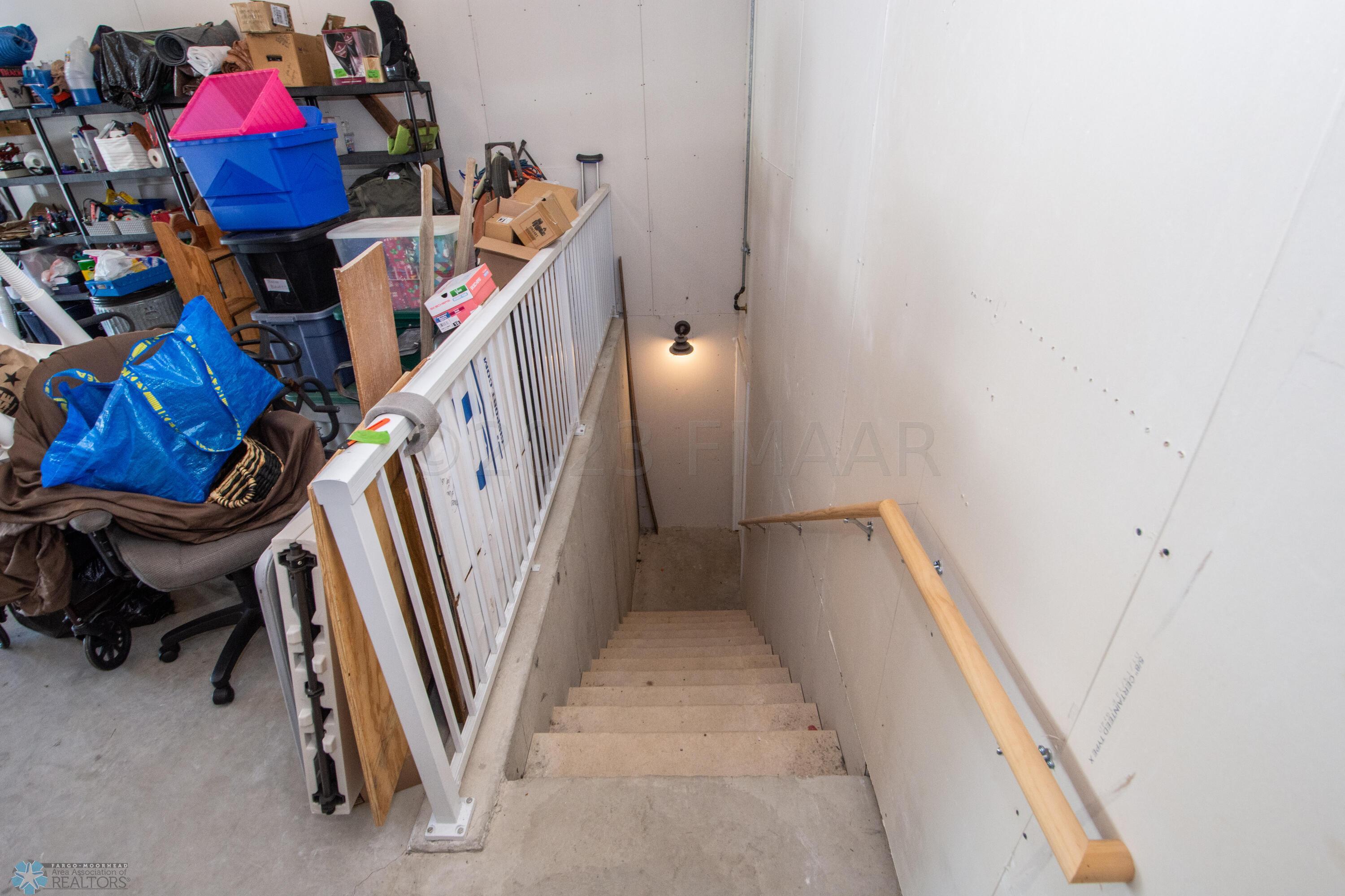 Stairwell Garage to Basement