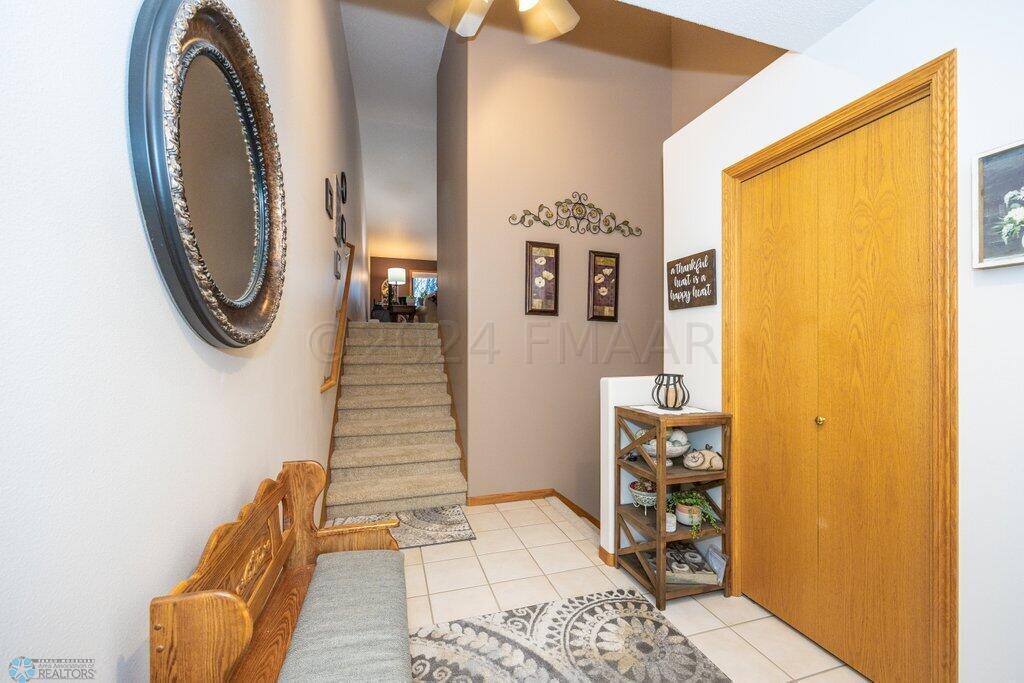 Inviting foyer