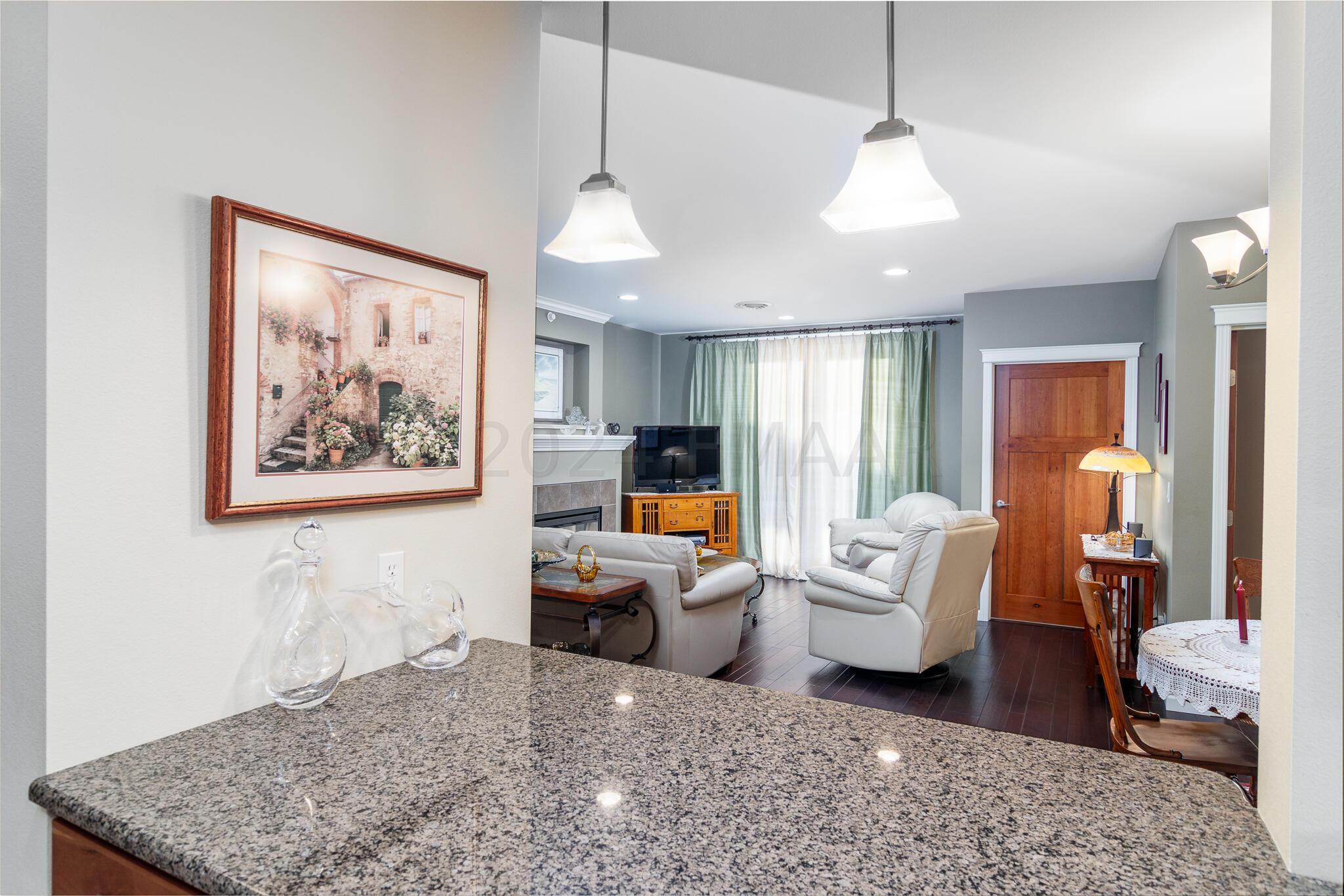 Kitchen to Living area