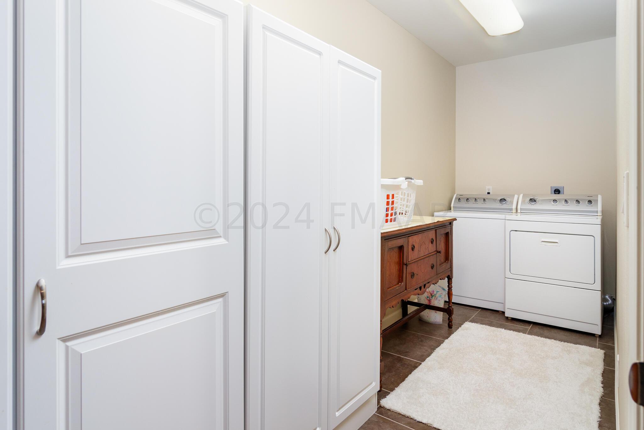 Laundry area