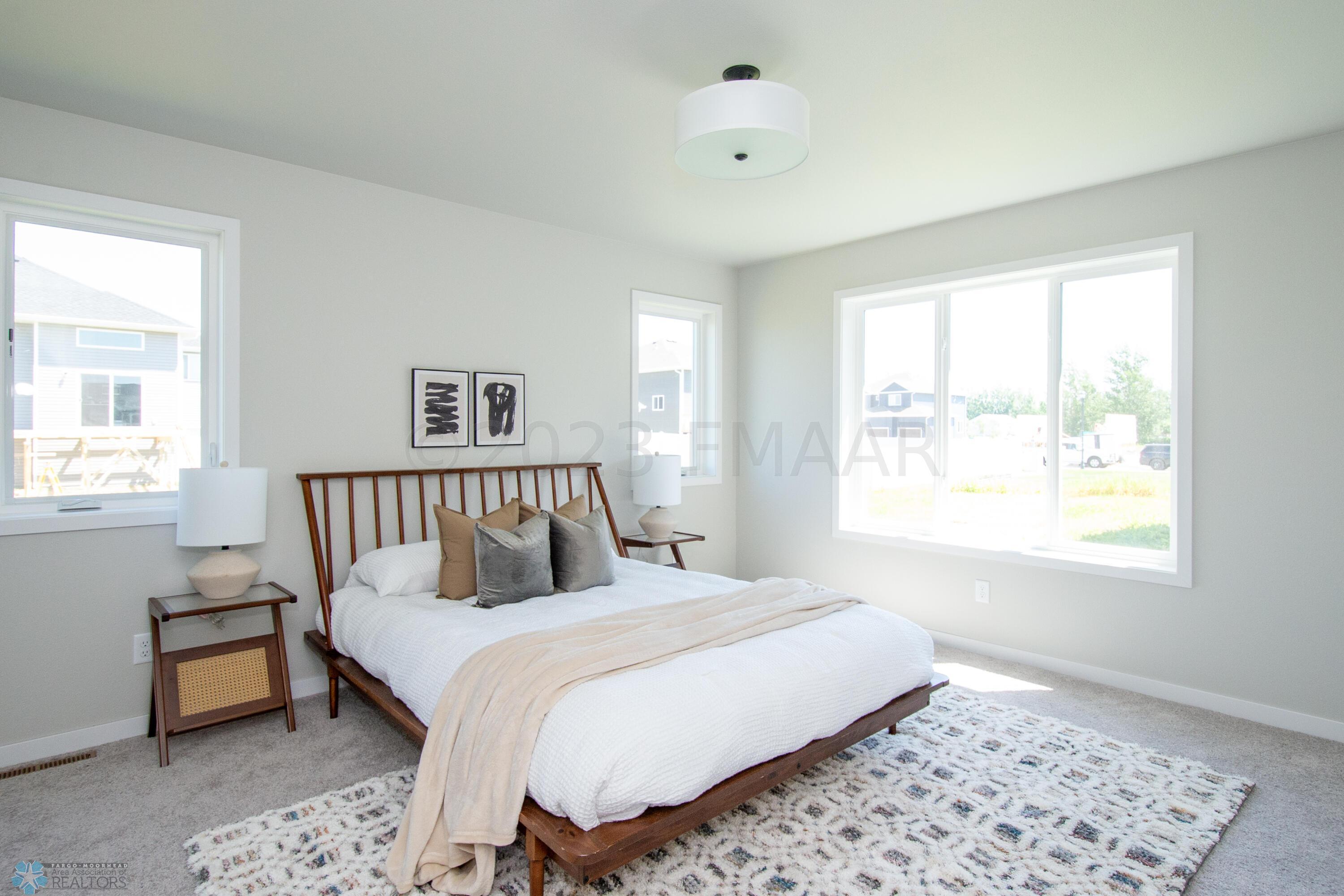 Staged Primary Bedroom