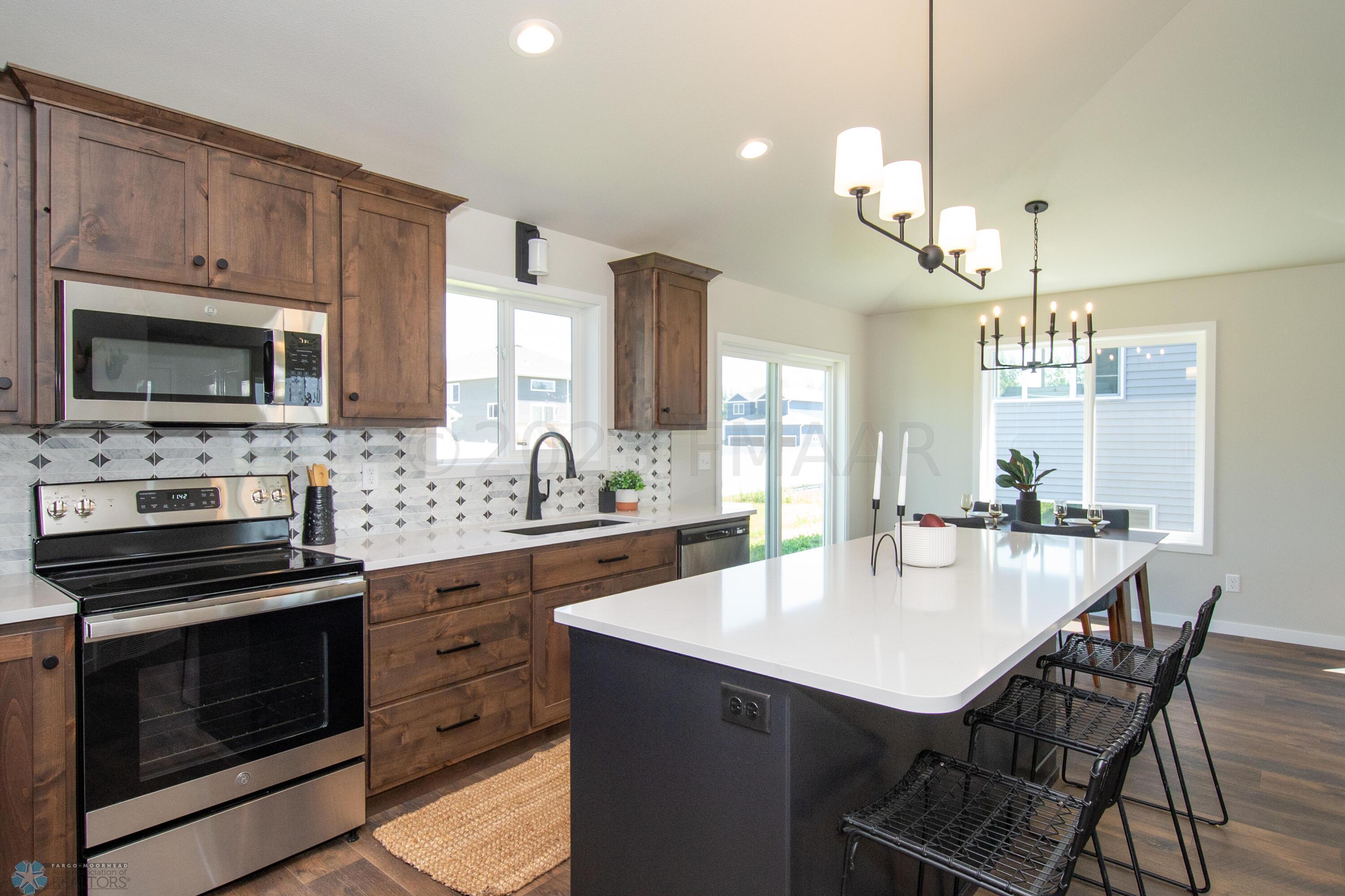 Staged Kitchen