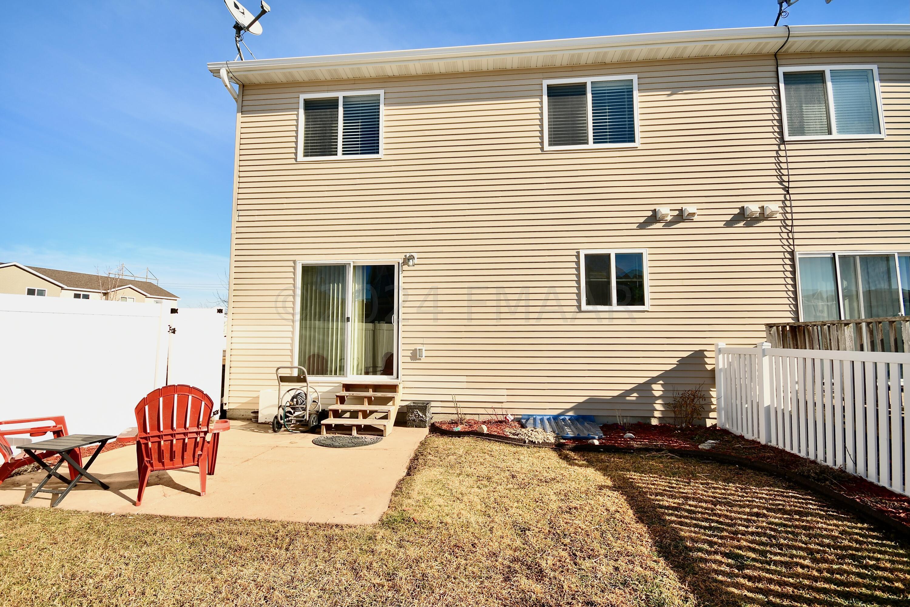 Backyard patio