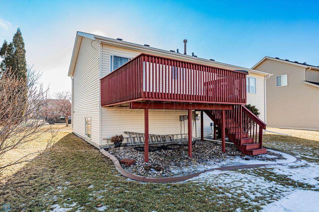 North East Side of House