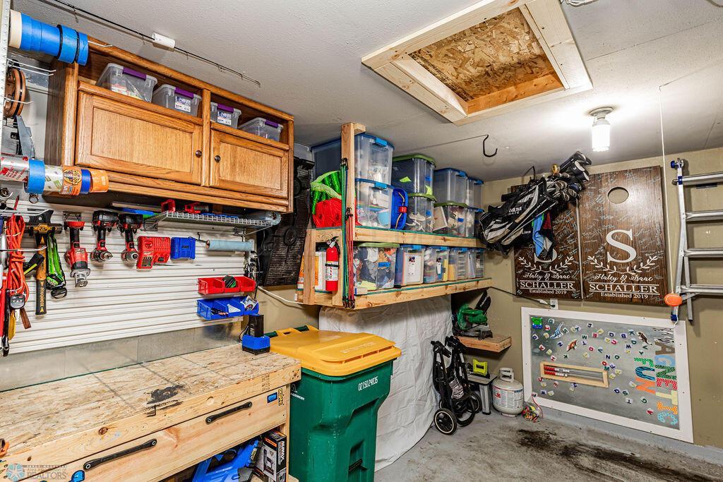 Shelving in Garage
