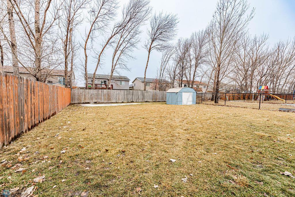 Large Fenced Backyard
