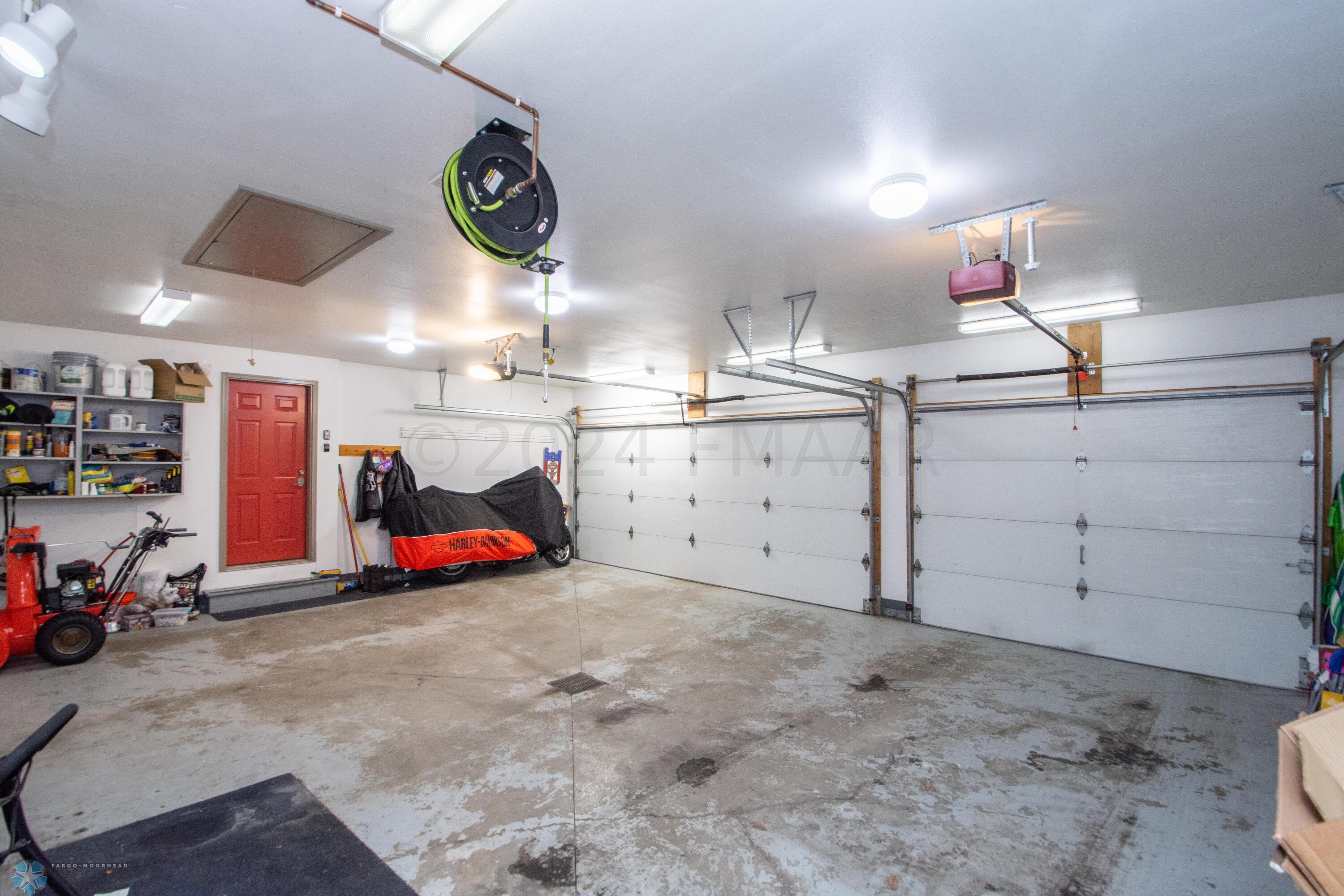 3-Stall Heated Garage