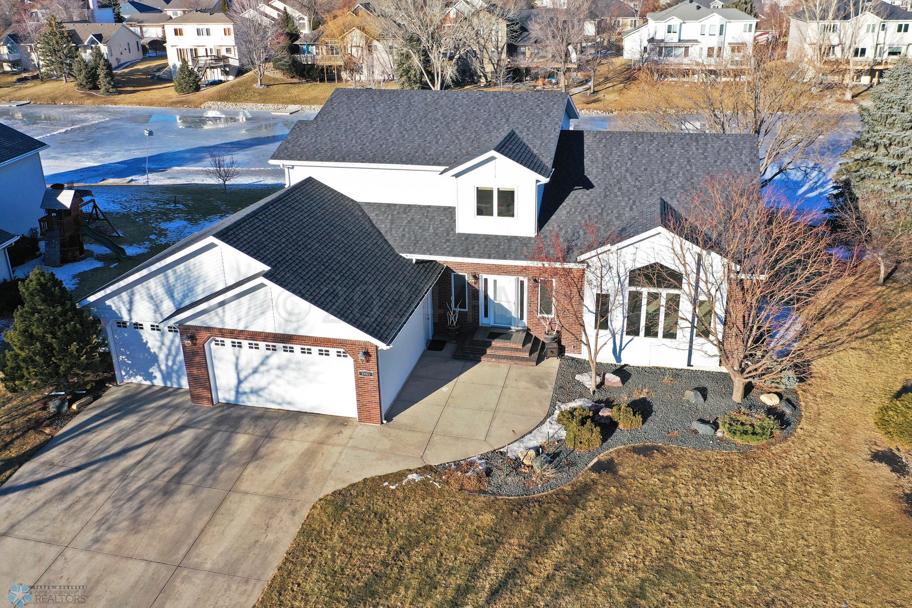 Aerial Front Exterior