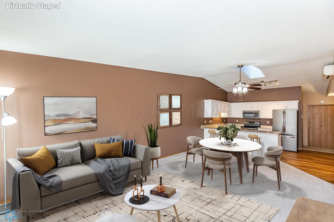 Living Room and Dining Area