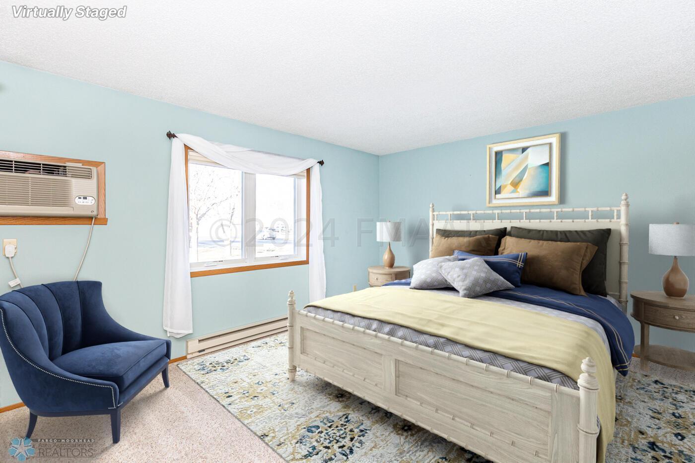 Primary Bedroom - Virtually Staged